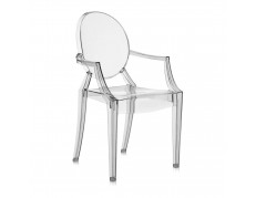 Стул пластмассовый Kartell Louis Ghost 4853